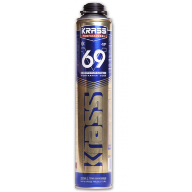 Пена монтажная профессиональная с увеличенным выходом KRASS V69 5901157646859